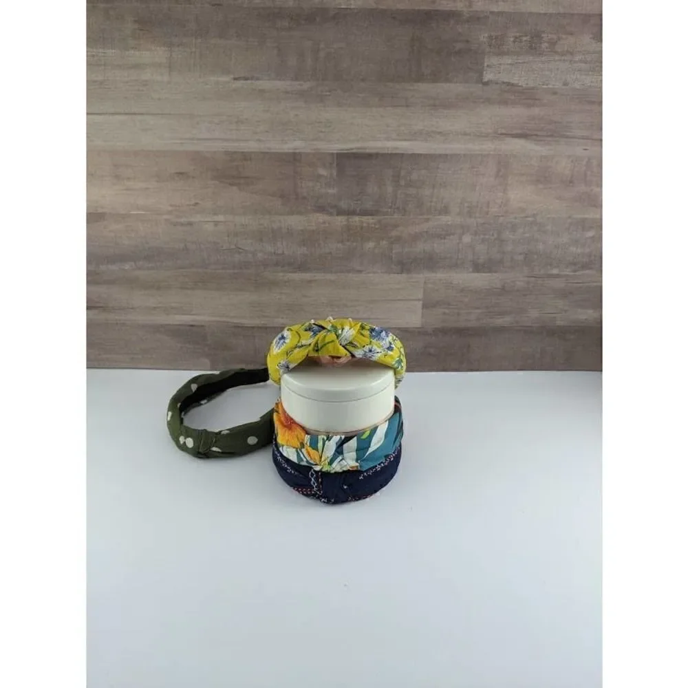 Printed Knotted Headbands Set